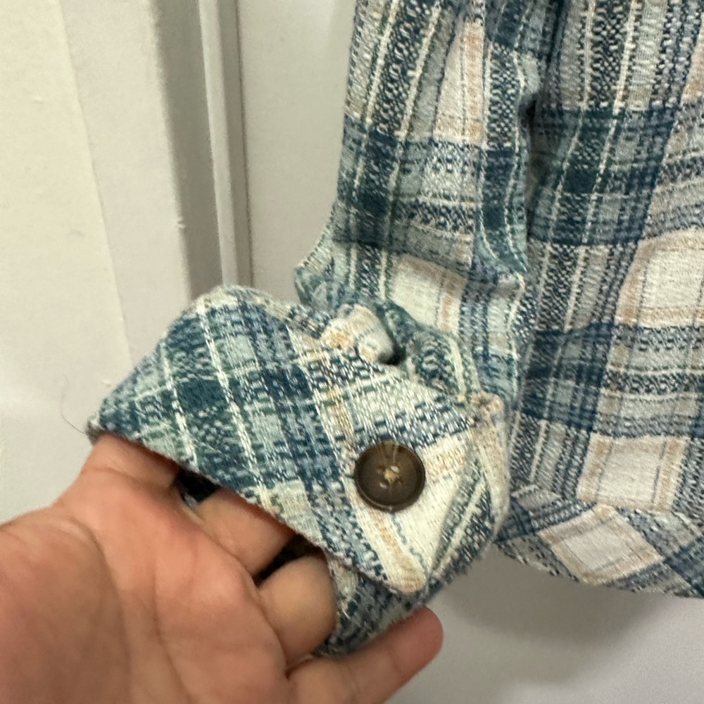 Boston Traders Women’s Shacket Buttoned Down Shirt Top Sz XL - Picture 6 of 9